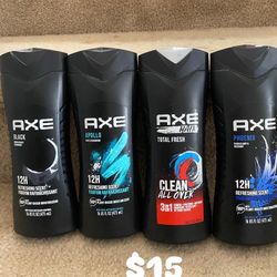 Axe Body Wash (4for$15)