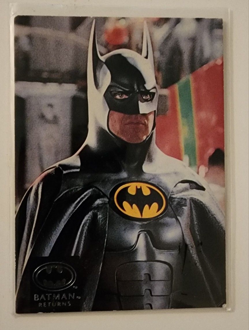 1992 Topps Stadium Club Card Batman Returns