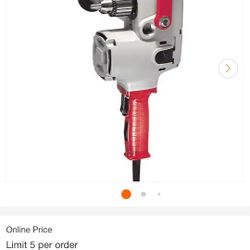 Milwaukee Hole Hawg Corded Drill