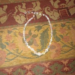 Beautiful 12 Inch Crystal Choker Necklace