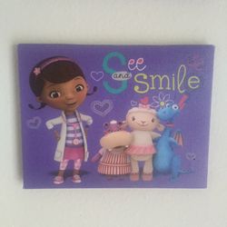 Doc McStuffins wall art