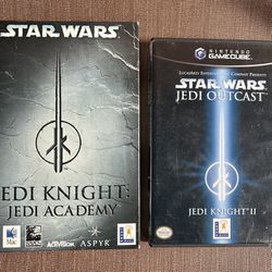 Star Wars Jedi Outcast for Nintendo GameCube   The game is tested and working. There is no GameCube manual. I am throwing in a case and manual for Sta