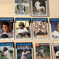 Topps Dodgers Baseball Cards