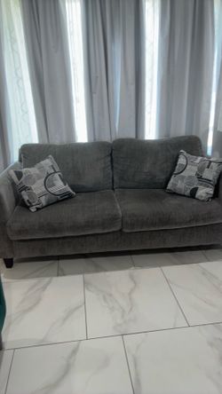 Grey couch
