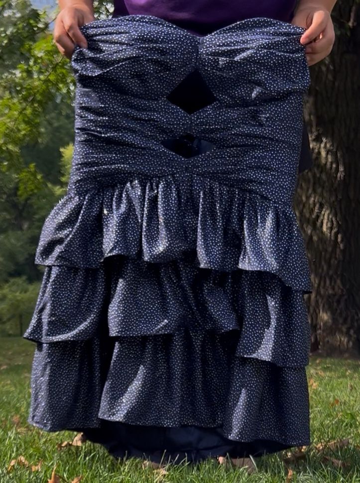 Blue Short Dress