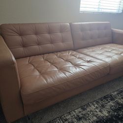 Ikea Brown Couch 