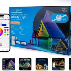 
Enbrighten VIBE WiFi Color-Changing Permanent Outdoor Eternity Eave Lights