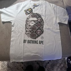 White Snake Bape T-Shirt