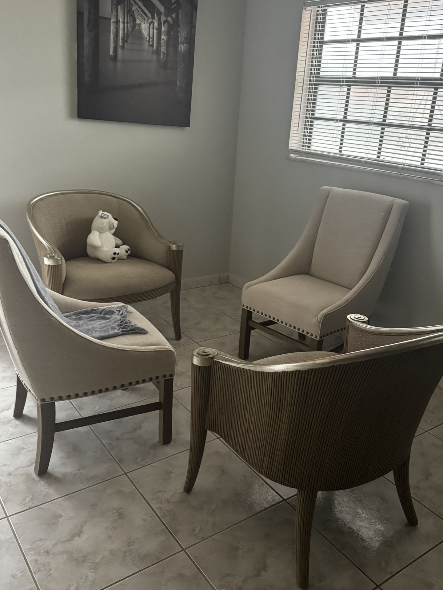 Set Of 4 Accent Chairs