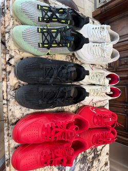 Best offer takes Lot of 6 Pairs Nike Sneakers Metcons, Vapor Max , nike free, Air Force 1