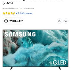 Samsung - 65" Class Q7F Series QLED 4K UHD SamsungVision Al Smart Tizen TV