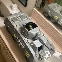 Toy Tank, Toy Military Vehicle, Toy Soldier, Gi Joe, World War 2 Collectable Toy, Collectable Armored Car, Hasbro 2000, Gi joe