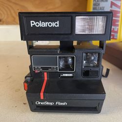 Polaroid One Step Flash Instant Camera