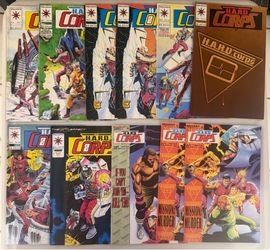 Valiant The H.A.R.D. Corps Comic book Lot 11 issues