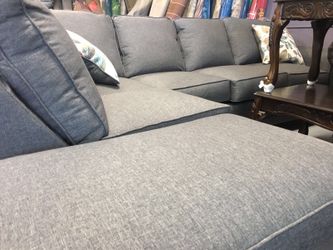 Brand new grey sectional