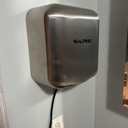 Alpine Automatic Hand Dryer, Stainless