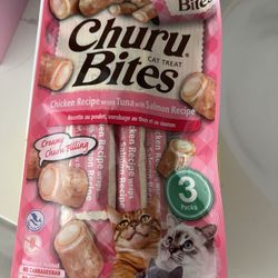 Churu Bites For Cats/kittens, Tuna With Salmon Recipe 