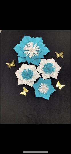 Paper flowers