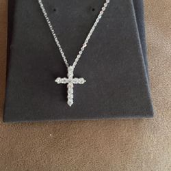 Diamond Cross Necklace