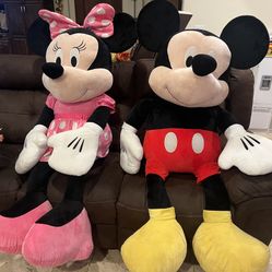 Jumbo Mickey And Minnie 