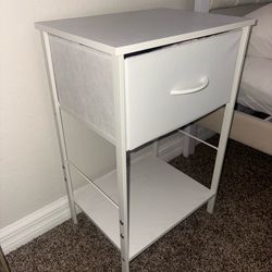 Small beside table white