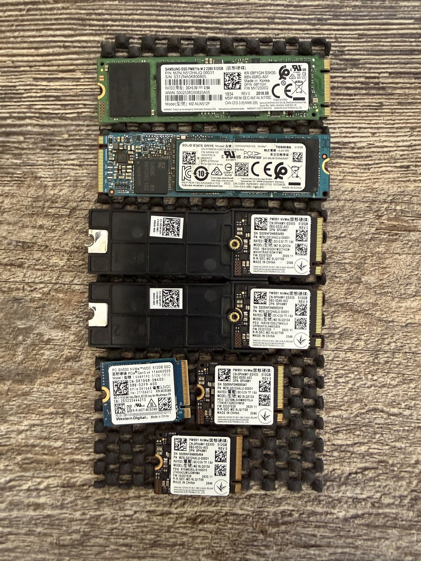 Laptop SSD M.2 NVMe 512GB