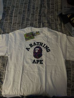 bathing ape shirt purple