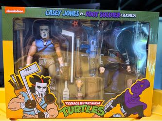 NECA Casey Jones vs Foot Soldier