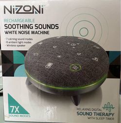 New Rechargeable soothing sounds white noise machine