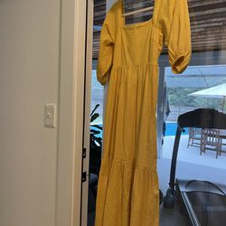 Yellow Billabong Dress