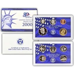 2000 US MINT PROOF SET 