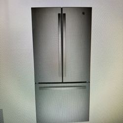 Refrigerator 18.6 Cu. French door Stainless Steel. 