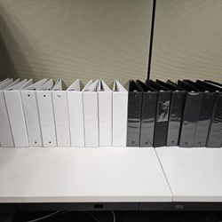 2" Binder @ $2 Each