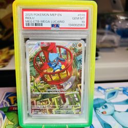 Pokemon Riolu 010 PSA 10
