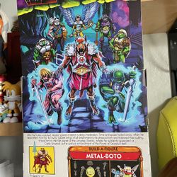 Ninja Turtles Splinter-Skull X Master’s Of The Universe (See Listing)