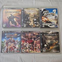 Collection of PS3 Games