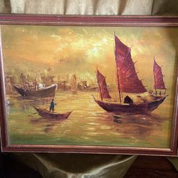 Nice Sailboats Painting