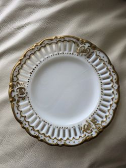 Milk Plate From 1940's 