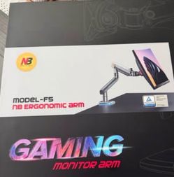 NB Model-F5 Ergonomic Gaming Monitor Arm