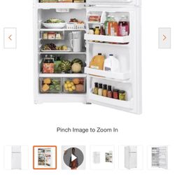 Brand-new refrigerators GE white in the box