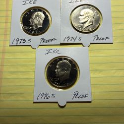 PROOF EISENHOWER DOLLARS