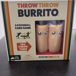 “Throw throw Burrito” Party game 