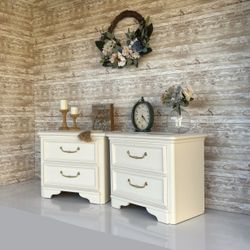 Nightstands - Nightstand Set - Bedroom Set - Dresser Set - Side Tables