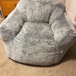 Light Grey Giant Bean Bag Chairs