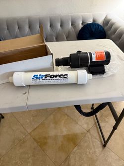 Marine Macerator Pump & Holding Tank Vent Filter / Bomba trituradora marina y filtro de ventilación para tanque séptico – Nuevos