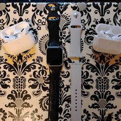 Apple Watch SE & Earbuds 