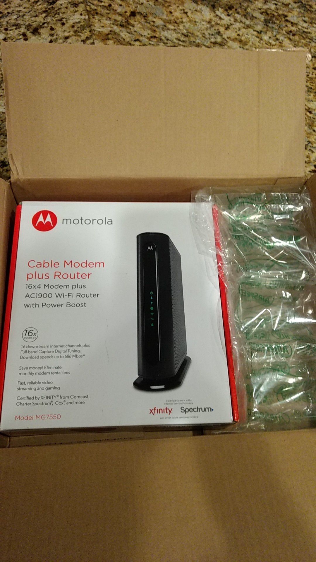 Wireless Cable Modem and Router