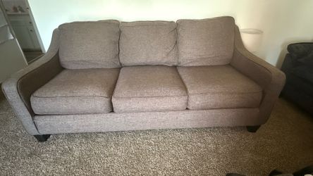 Brown 3 seat Couch
