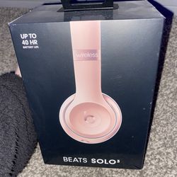 rose gold beat solo 3s