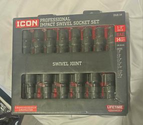 ICON Professional Impact Swivel Socket S